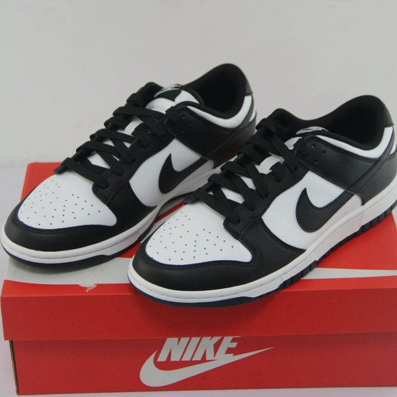 Nike Dunk Low 'Black White' - Picture 3 of 8